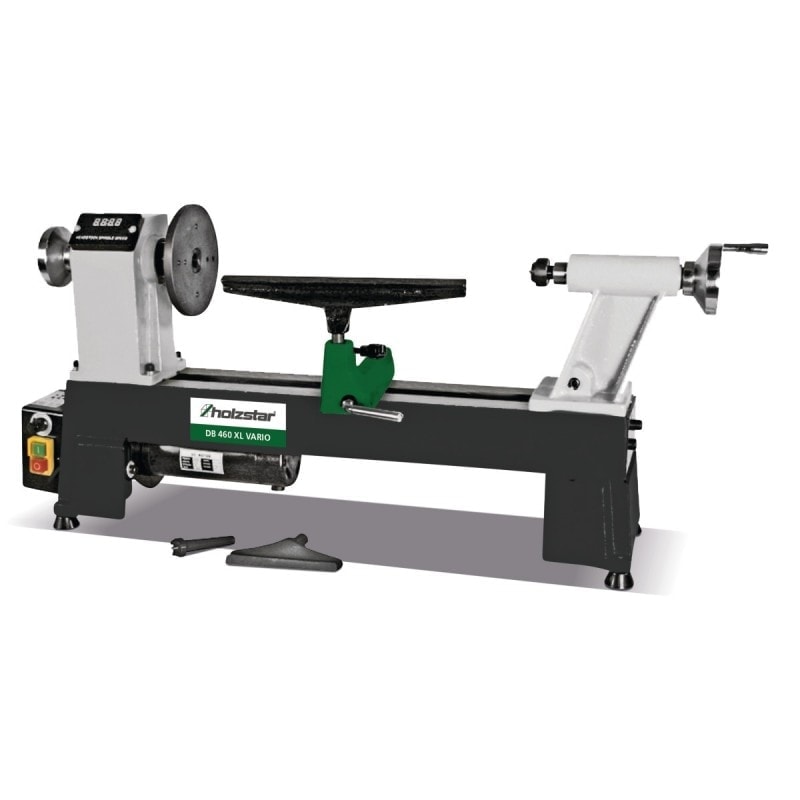 Tour à Bois Holzstar DB 450 - Compact, Précision, Lit Fonte - 5 Vitesses - Pour Professionnels Et Amateurs