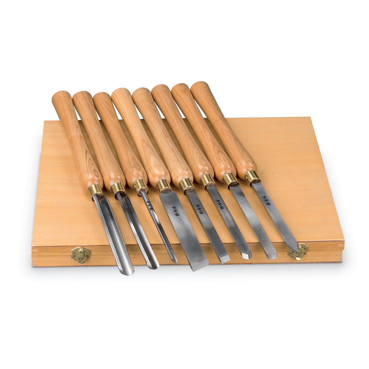 Jeu de 8 outils à bois Holzstar