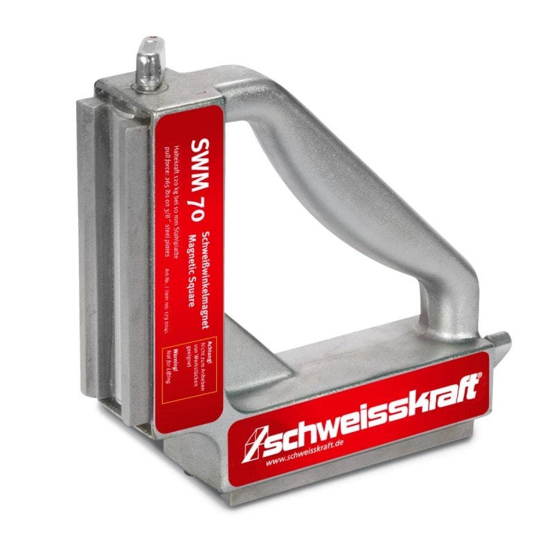 Aimant d'angle de soudage commutable Schweisskraft SWM 70