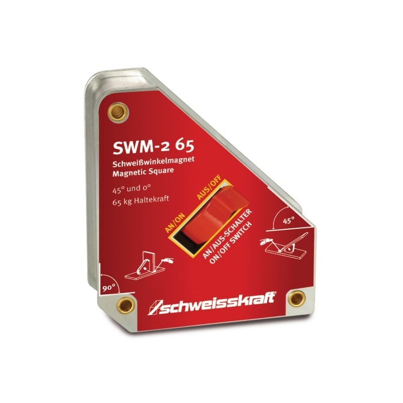 Aimant d'angle de soudage  Schweisskraft SWM-2 65