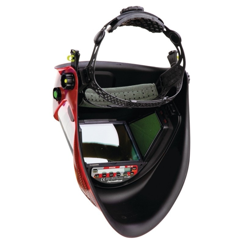 Casque automatique de soudure  Schweisskraft VarioProtect PANORAMA-W DIGITAL TC