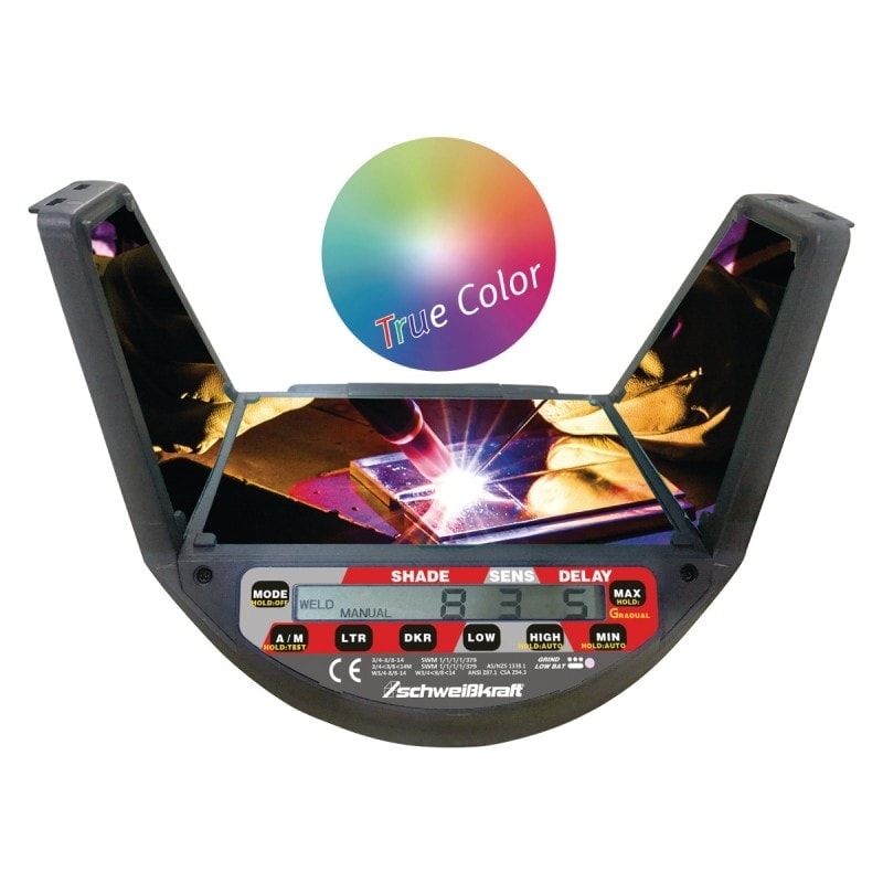 Casque automatique de soudure  Schweisskraft VarioProtect PANORAMA-W DIGITAL TC