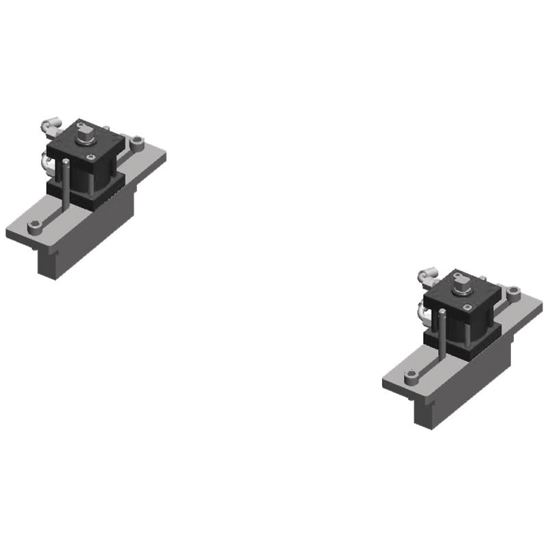 Dispositif hydraulique de serrage de paquets  BMBS 300 x 320 CNC-G