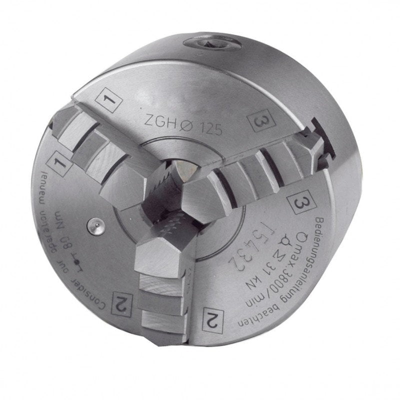Mandrin 3 mors concentrique  pour plateau diviseur RT200  Optimum