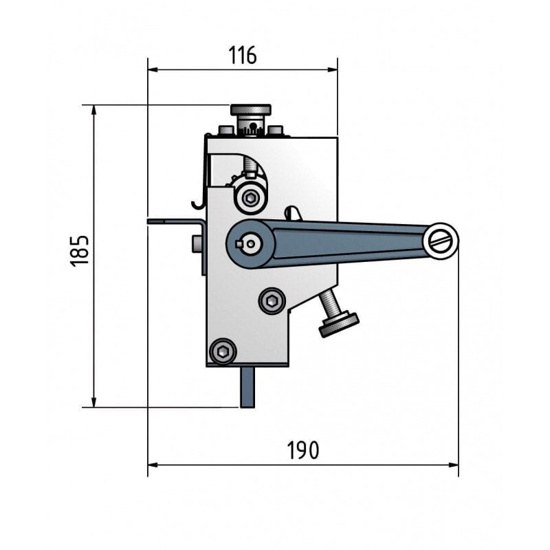 Rouleuse universelle 3 cylindres  Optimum BM 3