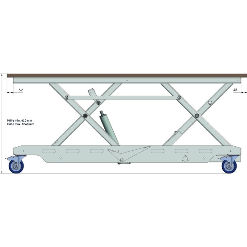 Table élévatrice hydraulique  Unicraft HT 30 L LAP