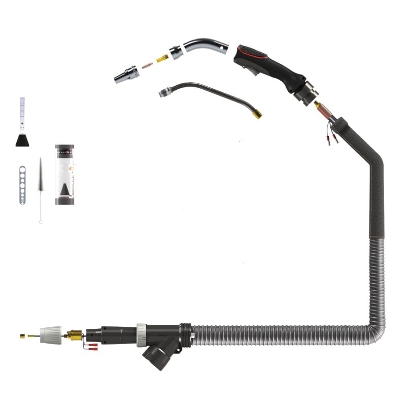 Torche d'aspiration MIG/MAG, refroidie par air Schweisskraft S8XE/4m