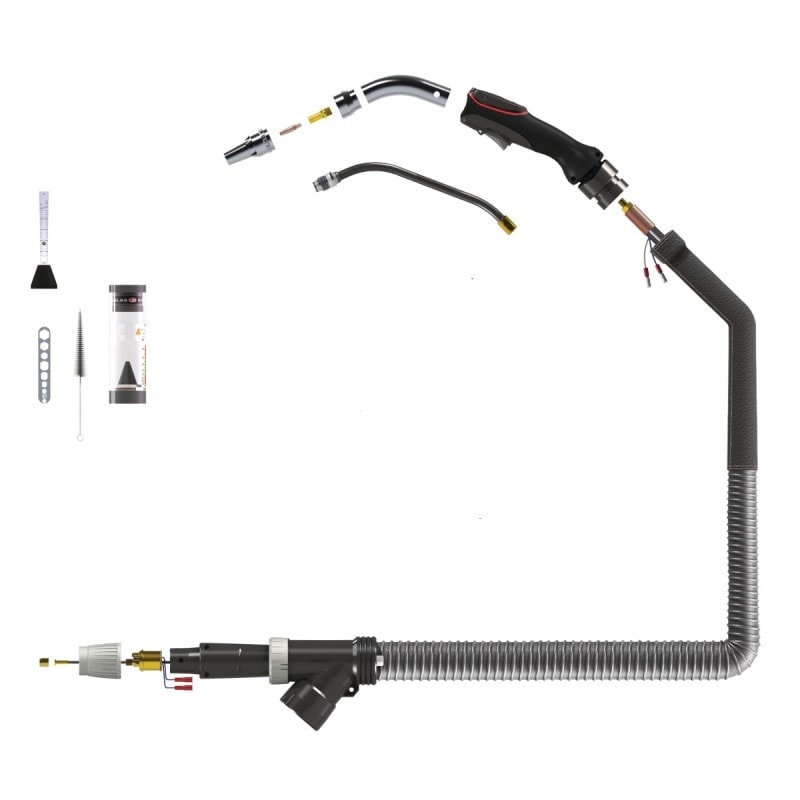 Torche d'extraction MIG/MAG, refroidie par air Schweisskraft S8XE/3m